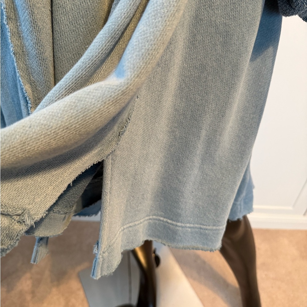 Chic Light Blue Women's Tunic Dress - Picture 2 of 9